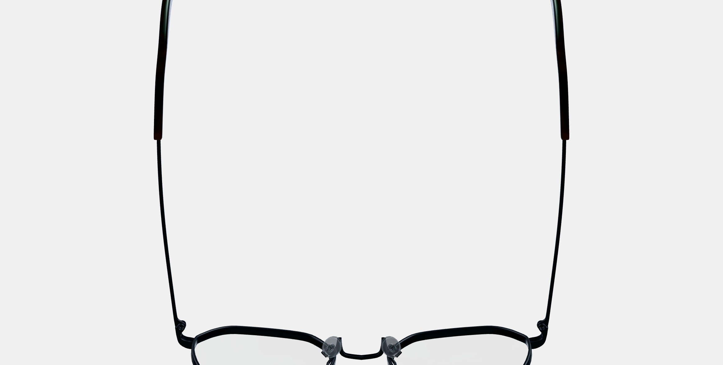 Keiko Eyeglasses in Brushed Ink 3D model_8