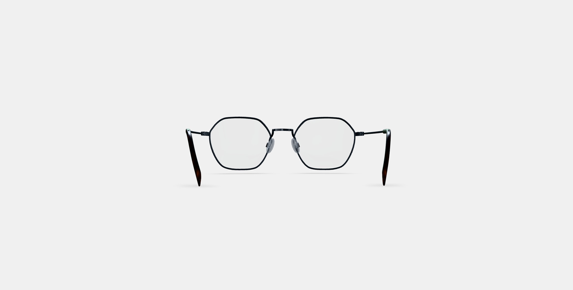 Keiko Eyeglasses in Brushed Ink 3D model_14