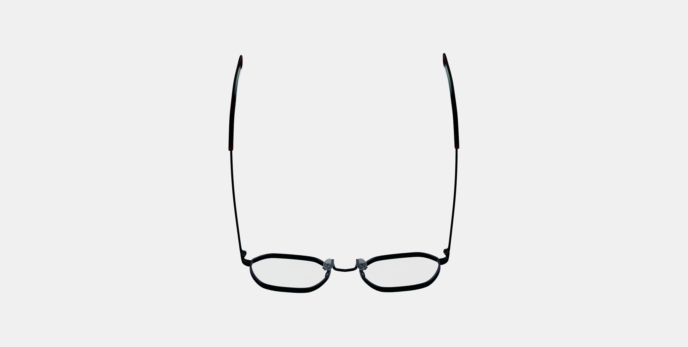 Keiko Eyeglasses in Brushed Ink 3D model_7