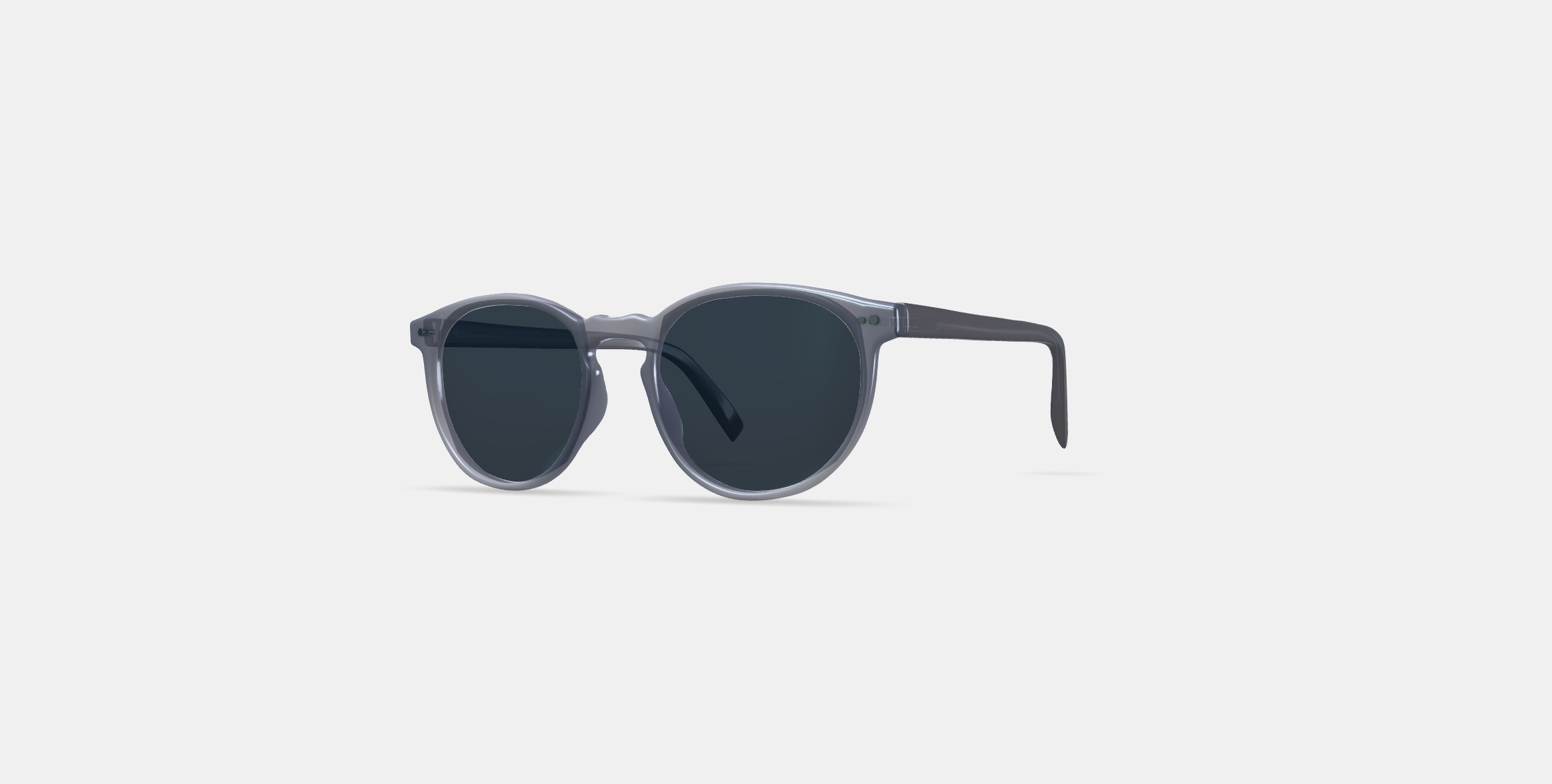 Biren Sunglasses in Dove Grey 3D model_12