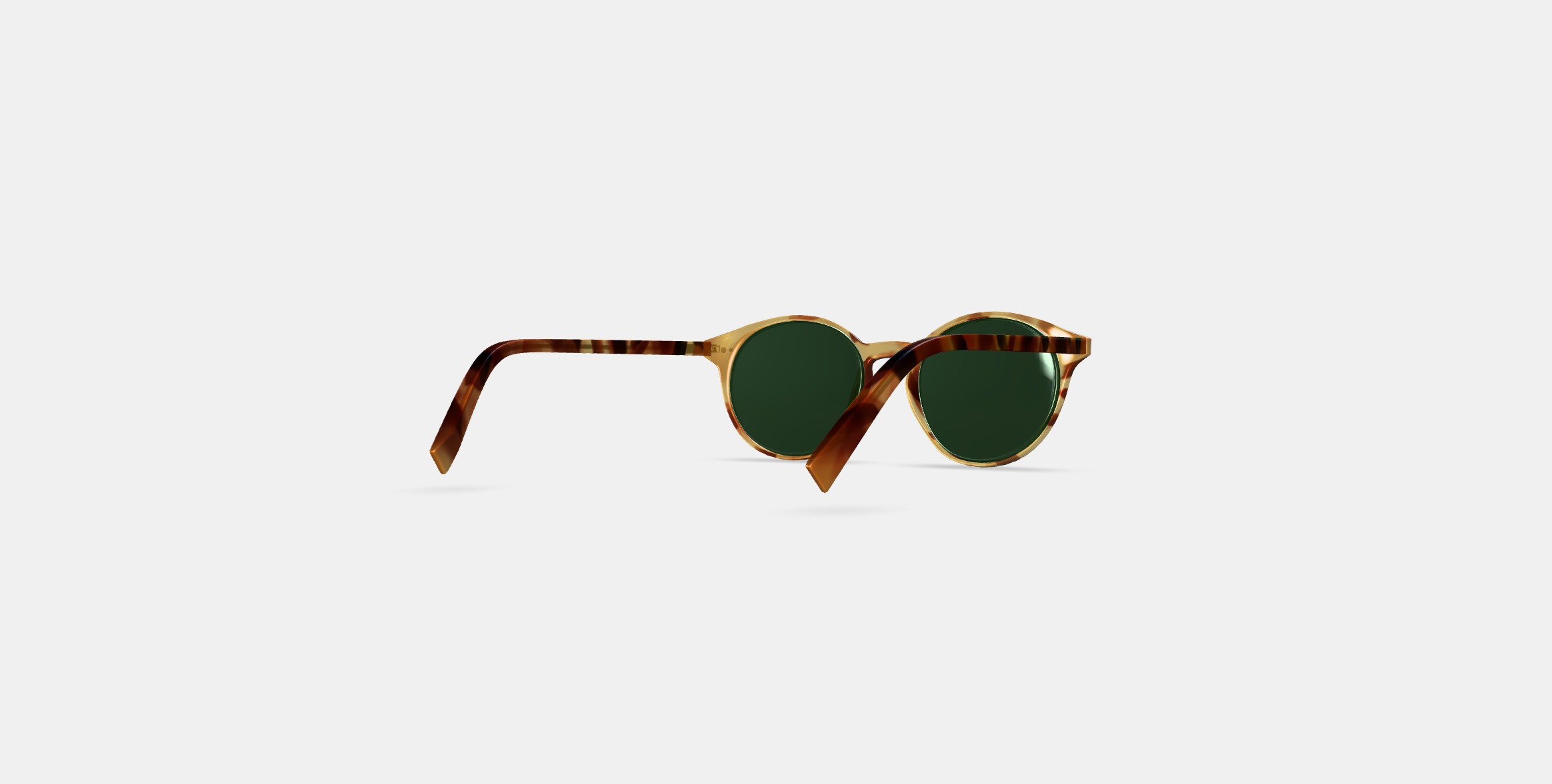 Morgan Sunglasses in Mesa Tortoise 3D model_4