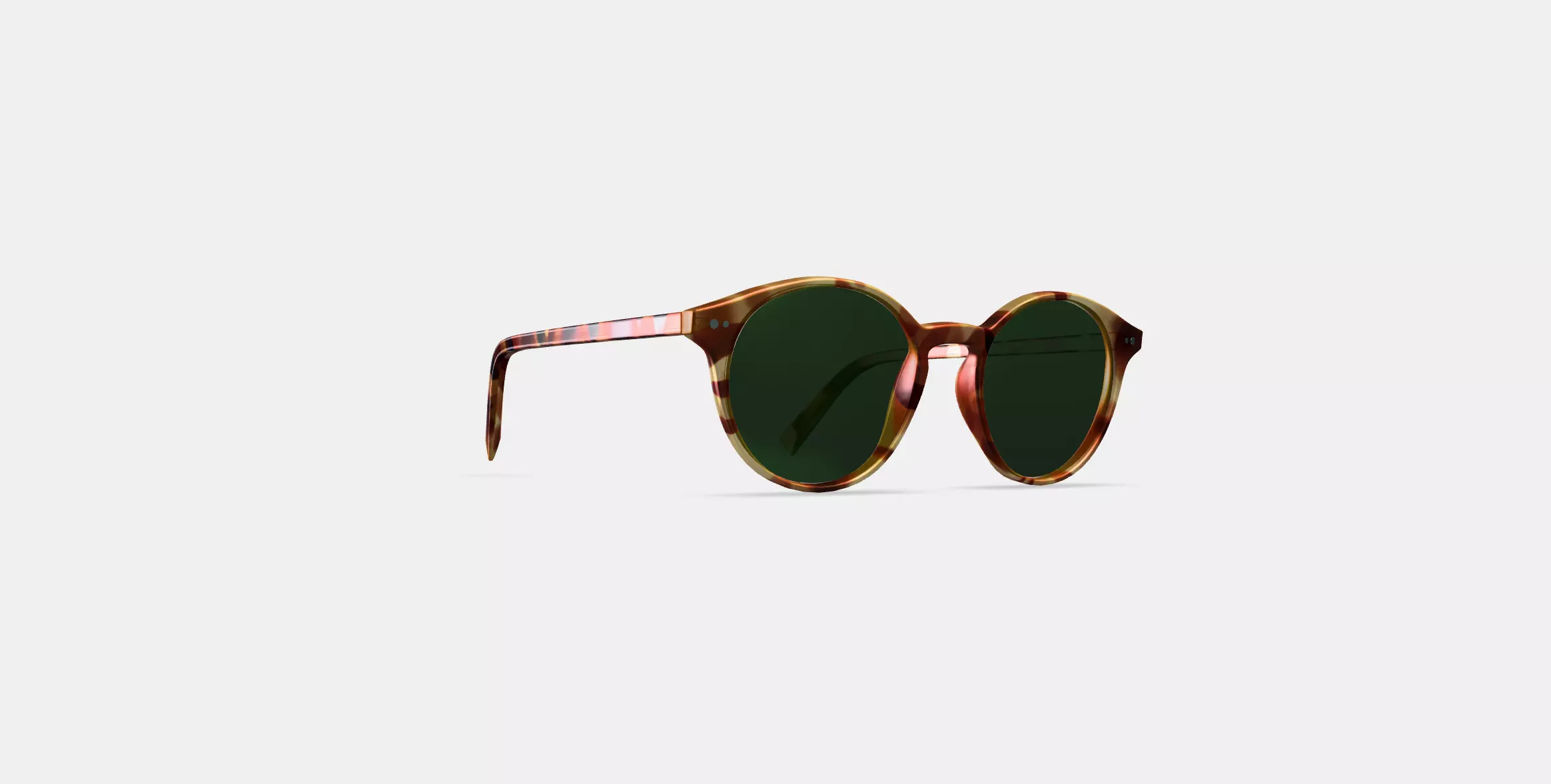 Morgan Sunglasses in Mesa Tortoise 3D model_0