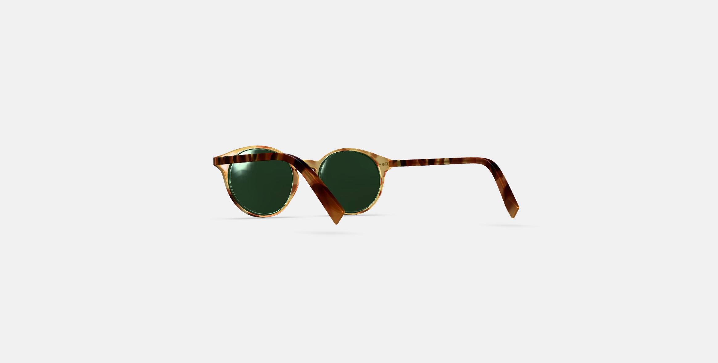 Morgan Sunglasses in Mesa Tortoise 3D model_16