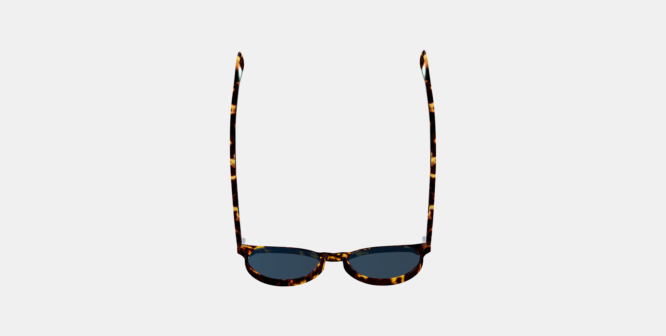Renton Sunglasses in Black Oak Tortoise 3D model_7