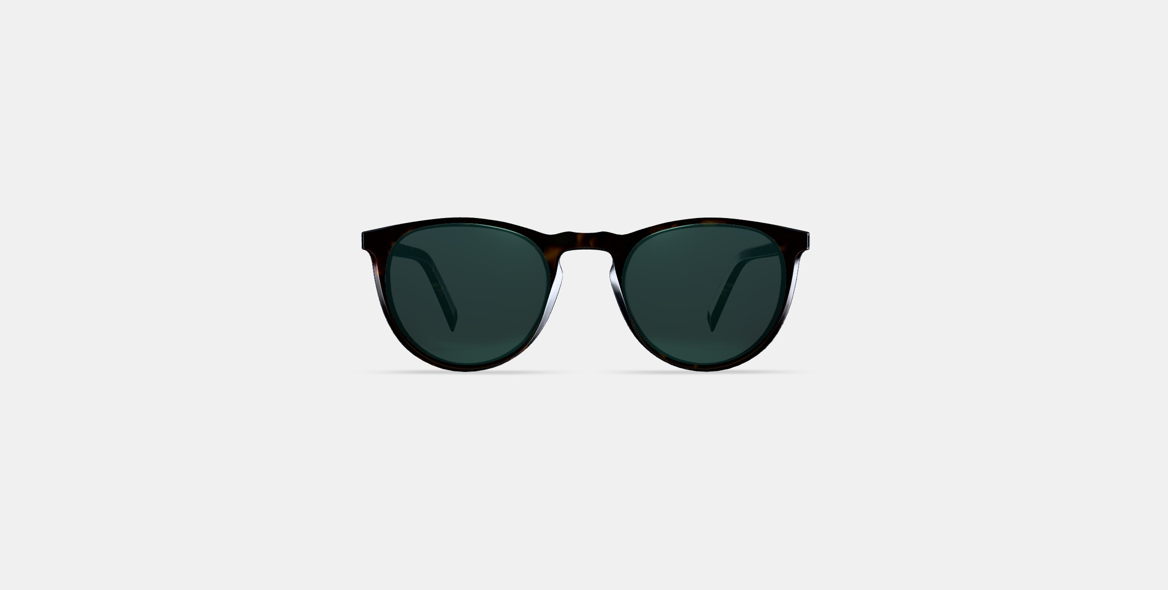Haskell Low Bridge Fit Sunglasses in Whiskey Tortoise 3D model_10