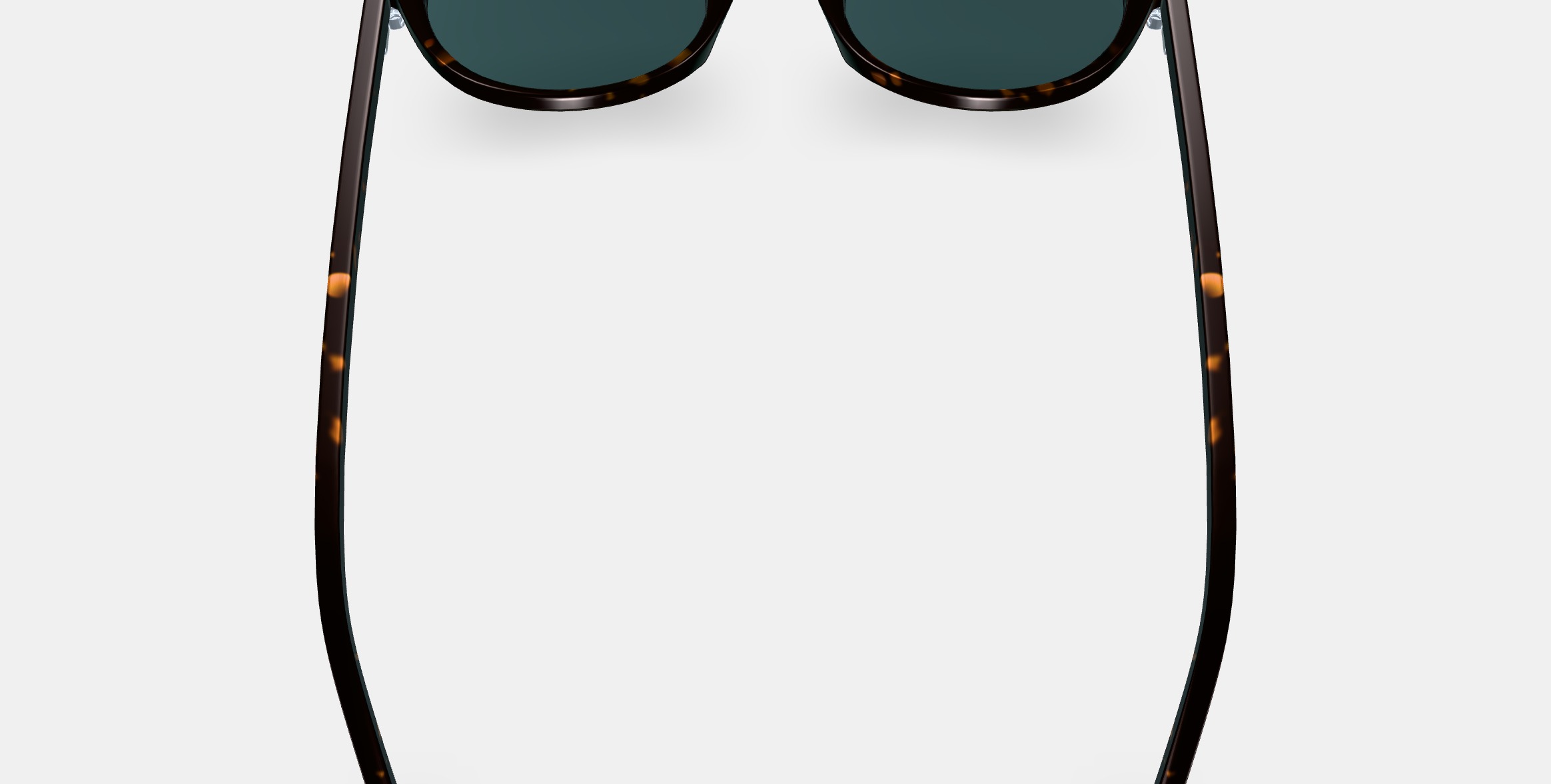 Haskell Low Bridge Fit Sunglasses in Whiskey Tortoise 3D model_6