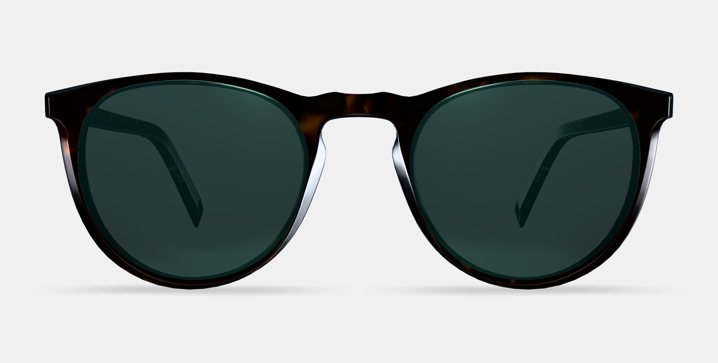 Haskell Low Bridge Fit Sunglasses in Whiskey Tortoise 3D model_11