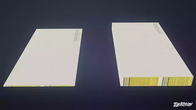 CONSTRUCTION - Drywall Sheets 01 - LOW POLY