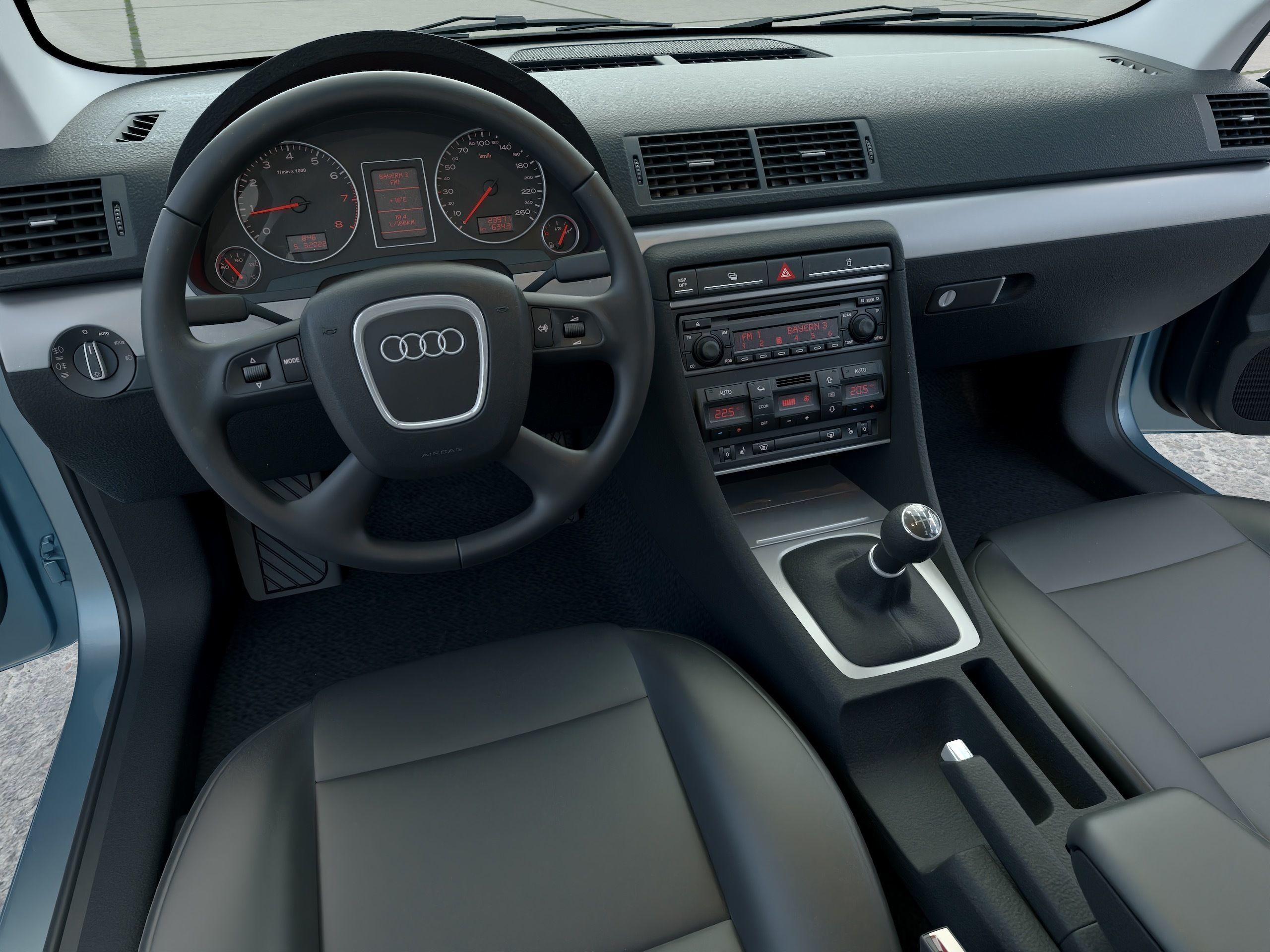 Audi A4 2005 3D model_8