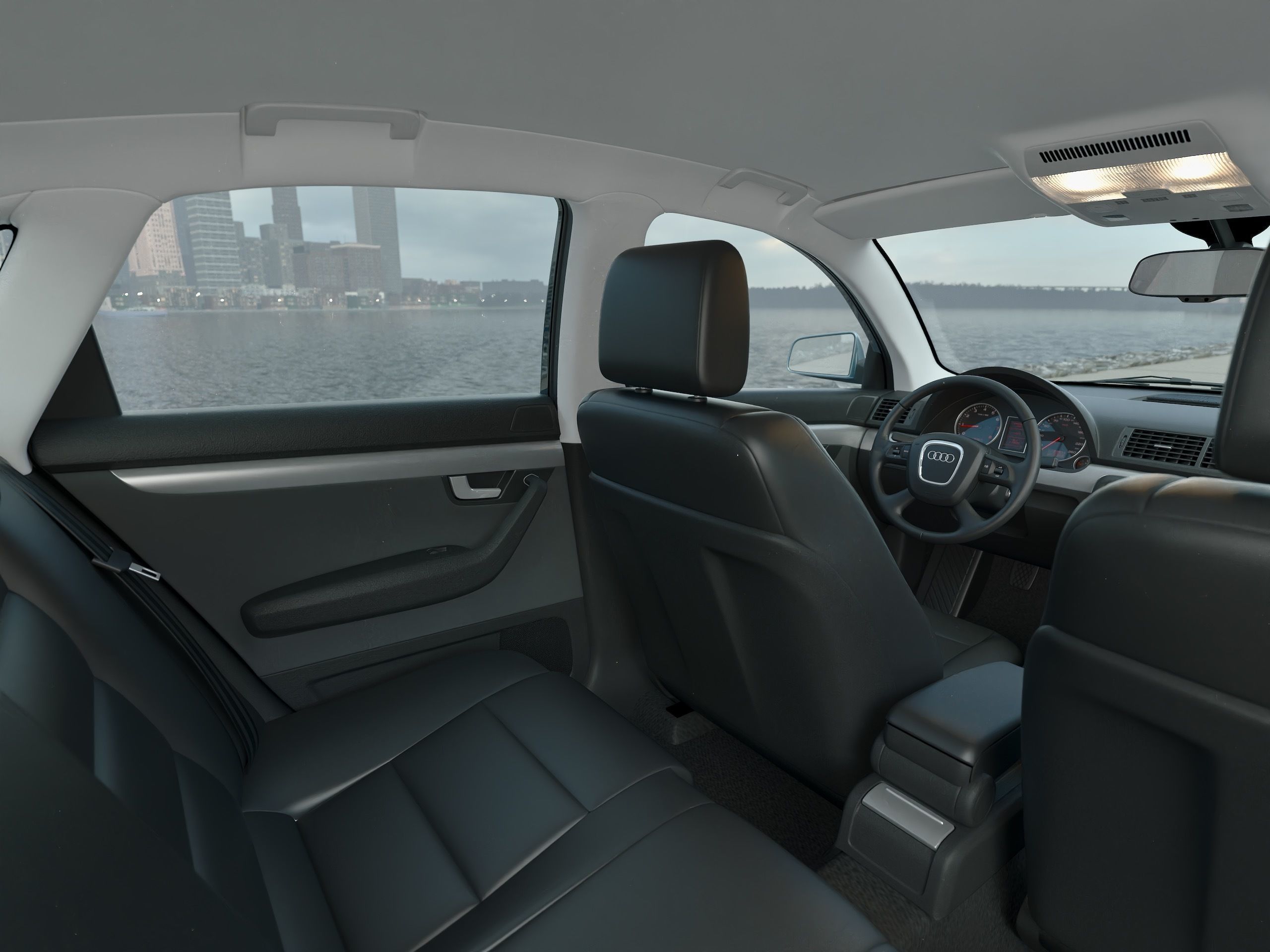 Audi A4 2005 3D model_11