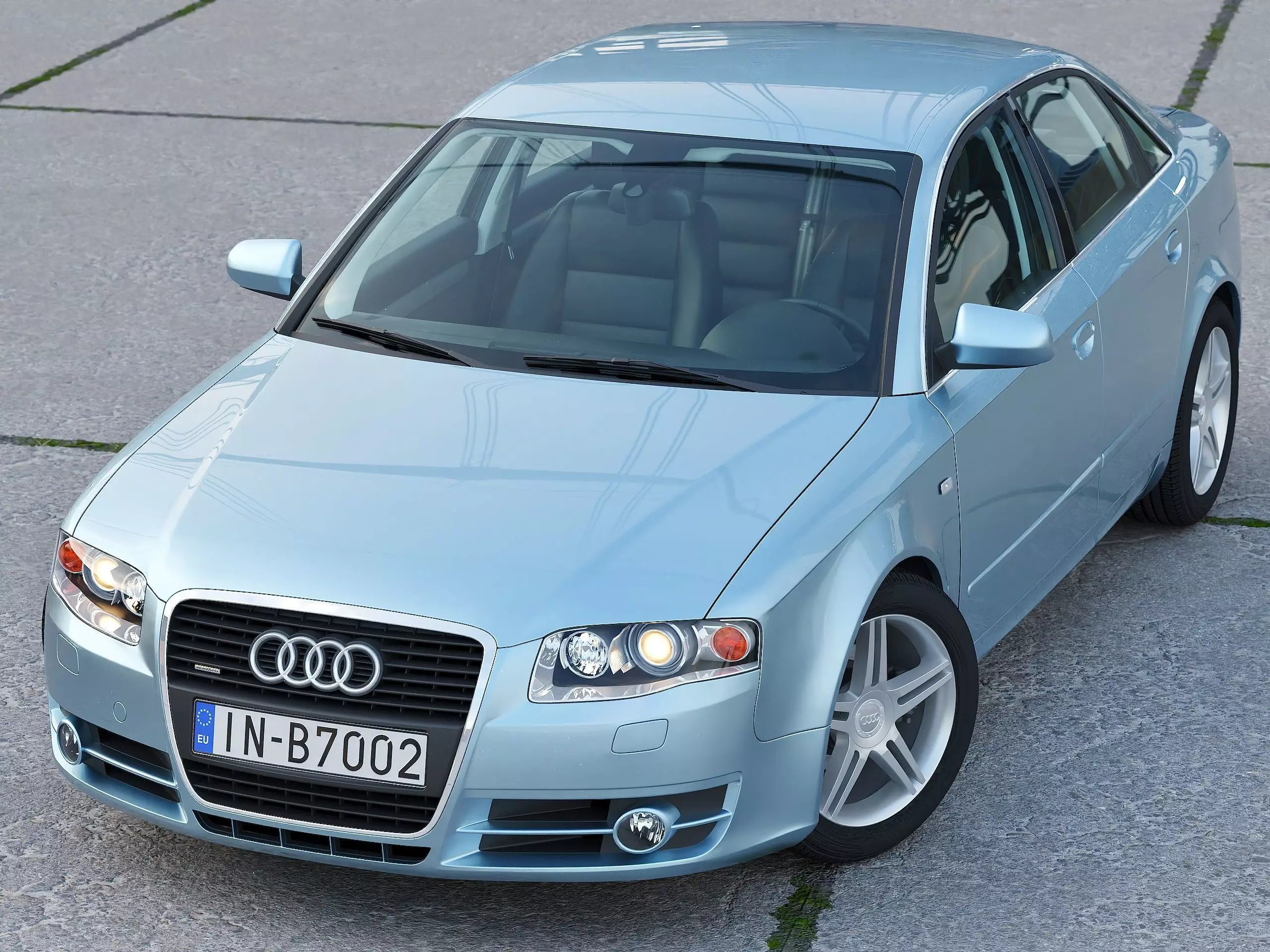 Audi A4 2005 3D model_0