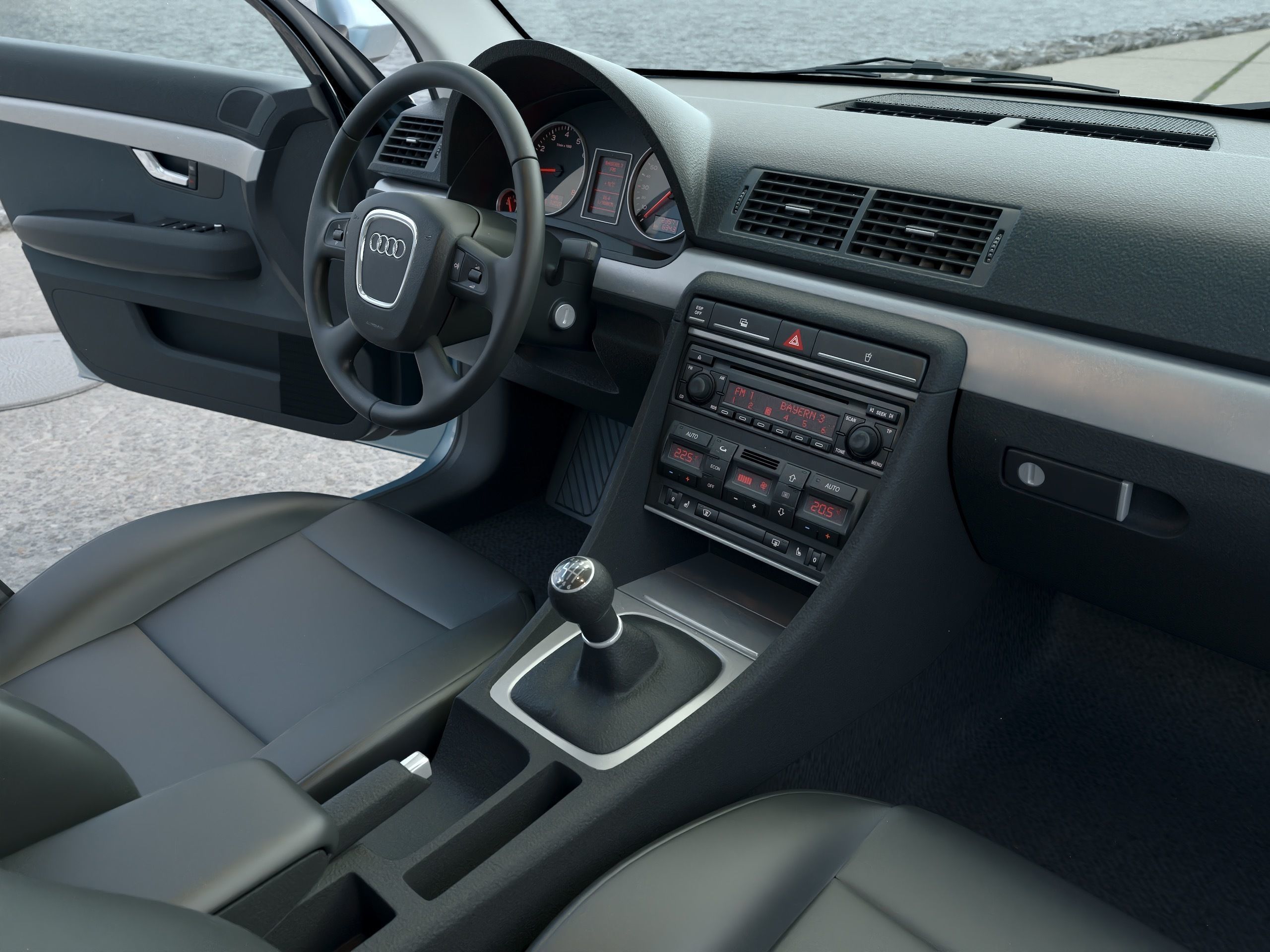 Audi A4 2005 3D model_9