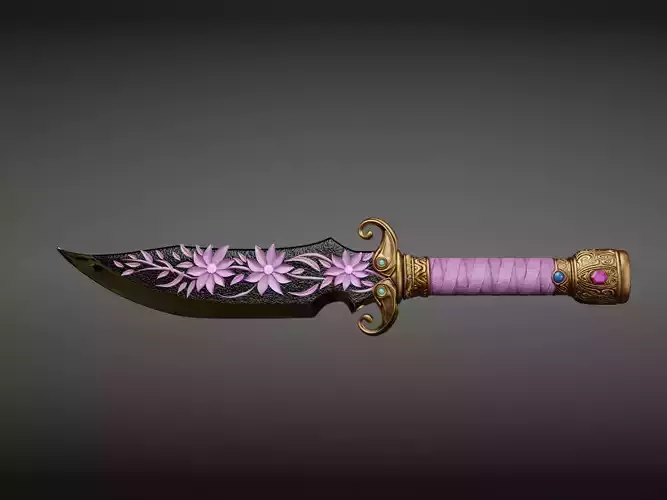 Girly Blossom Dagger