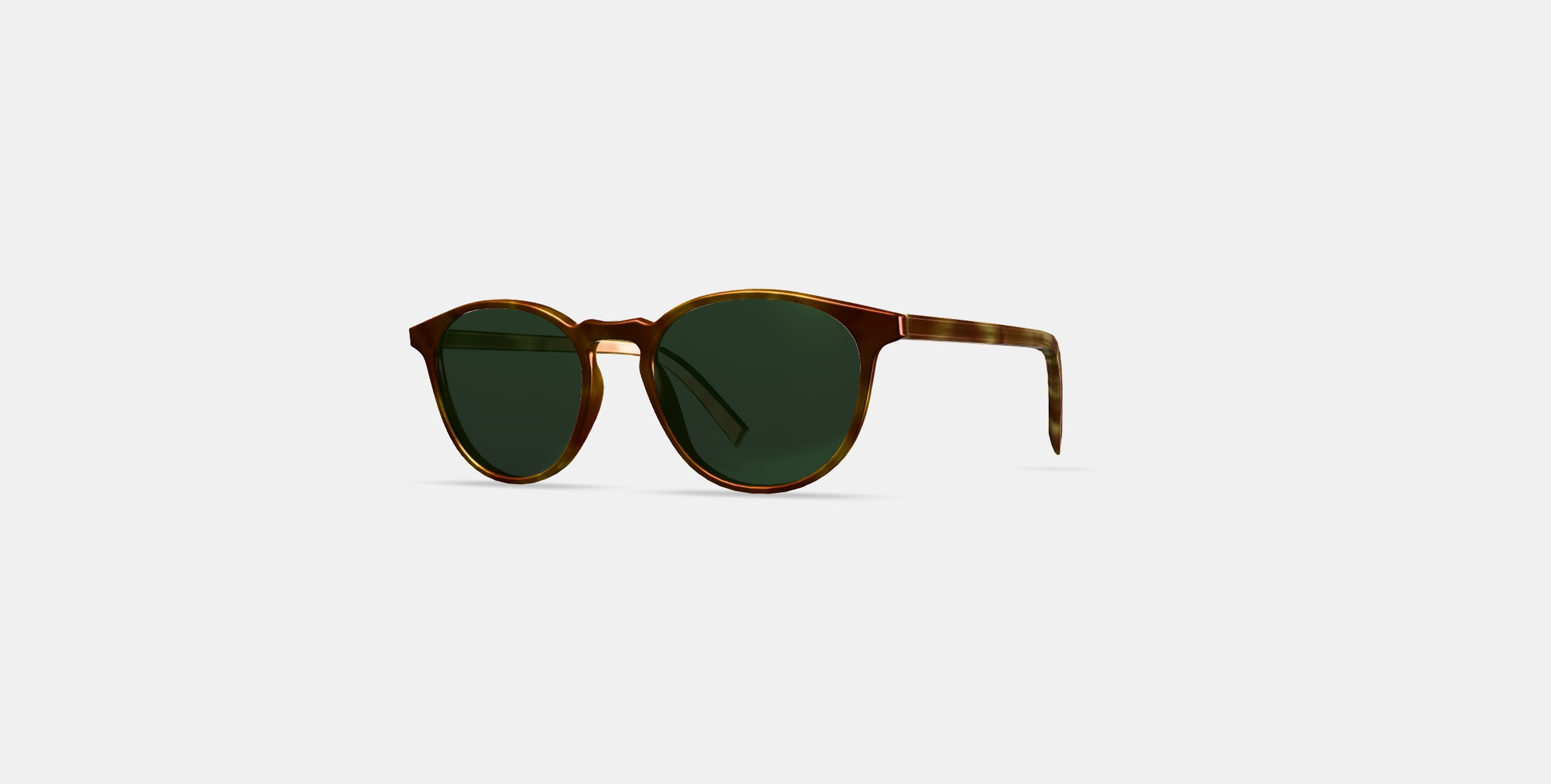 Butler Sunglasses in Butterscotch Tortoise 3D model_12