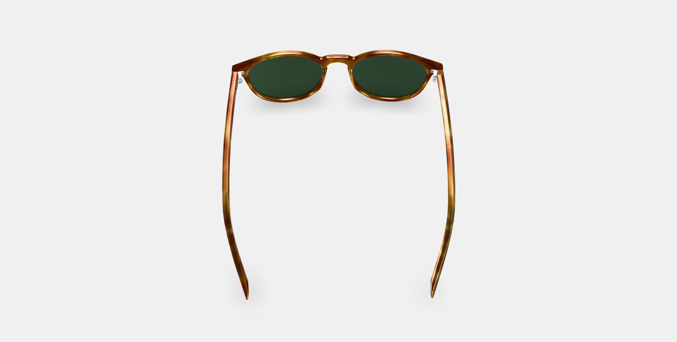 Butler Sunglasses in Butterscotch Tortoise 3D model_2