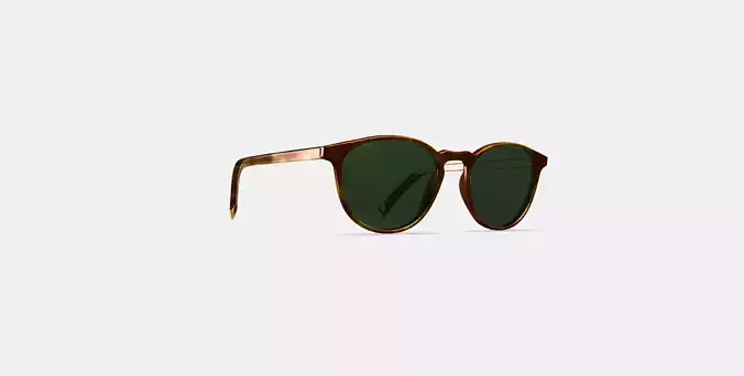 Butler Sunglasses in Butterscotch Tortoise