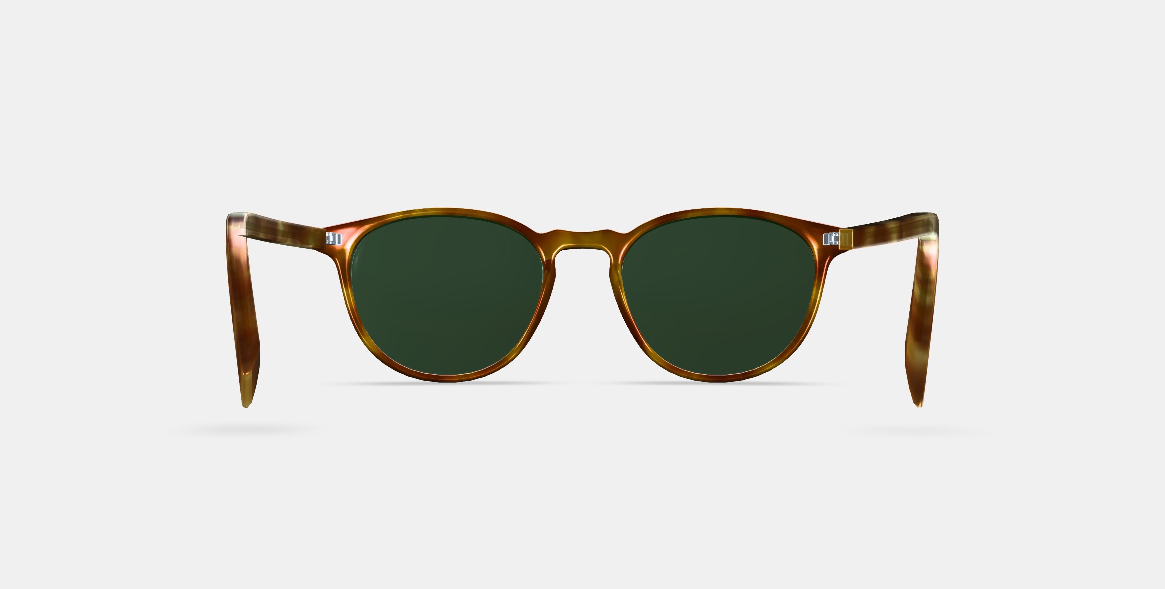 Butler Sunglasses in Butterscotch Tortoise 3D model_15