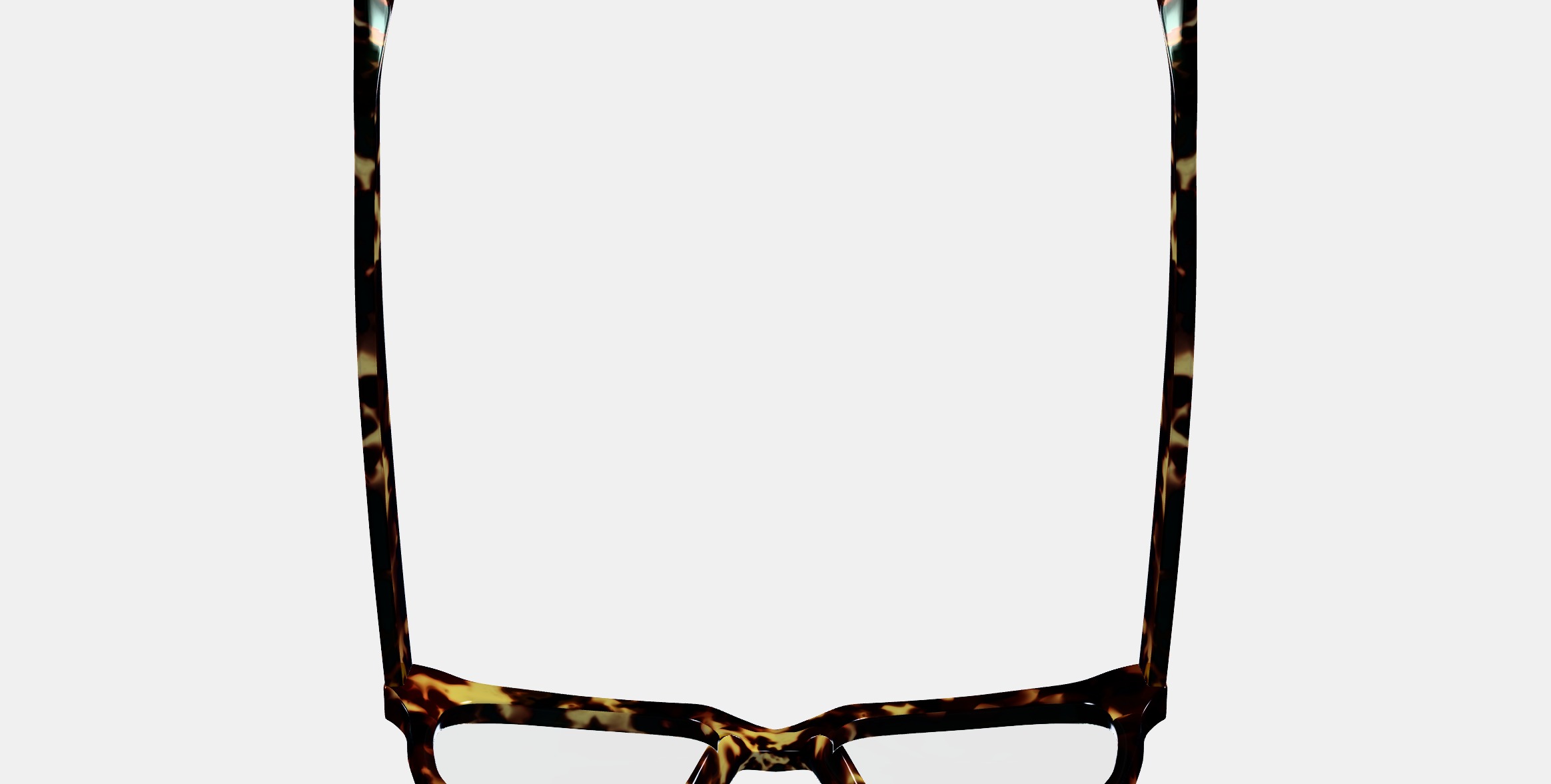 Winston Eyeglasses in Black Oak Tortoise 3D model_9