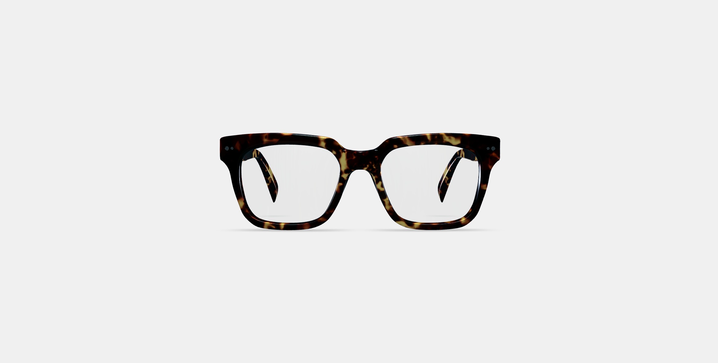 Winston Eyeglasses in Black Oak Tortoise 3D model_10