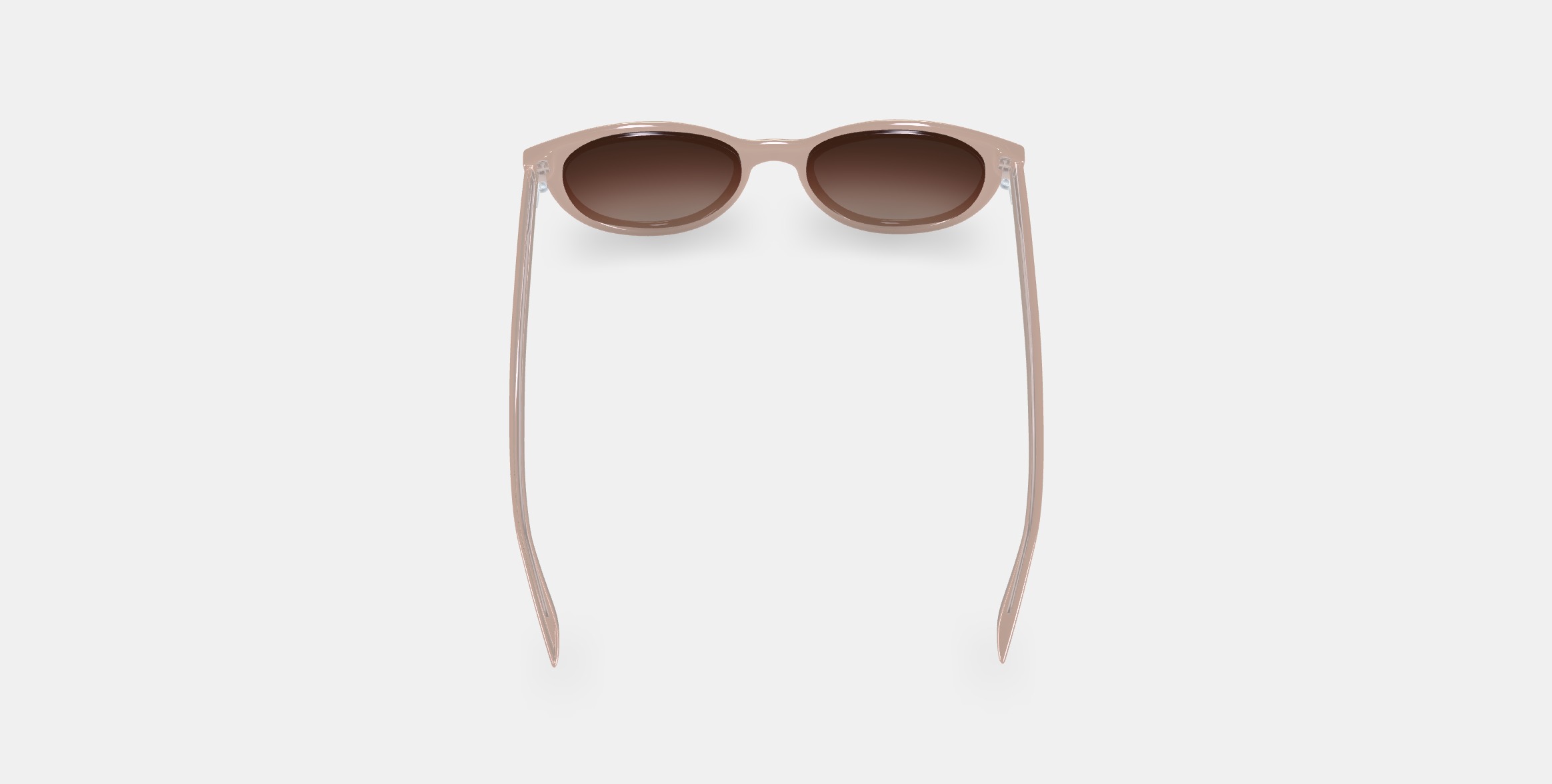 Raina Sunglasses in Elderflower Crystal 3D model_3