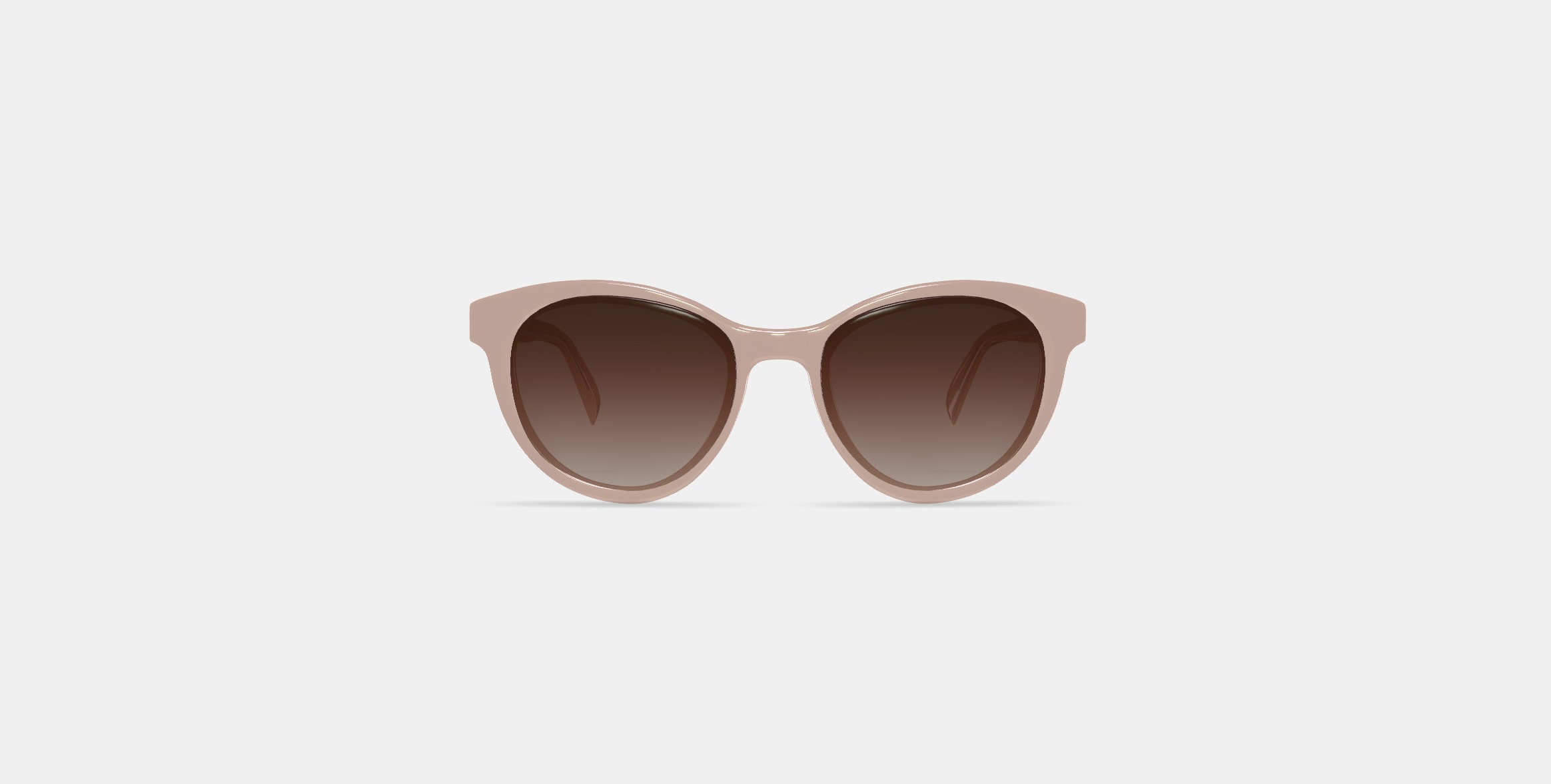 Raina Sunglasses in Elderflower Crystal 3D model_10