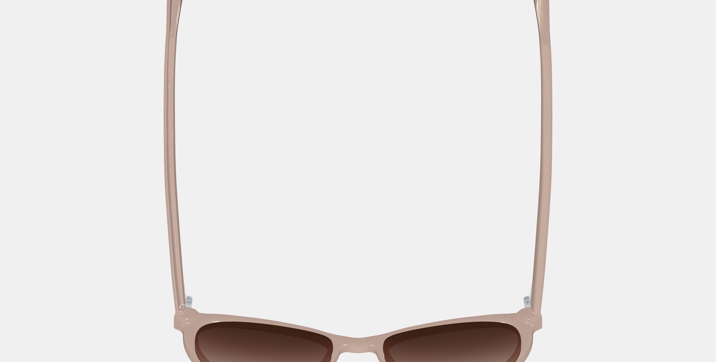 Raina Sunglasses in Elderflower Crystal 3D model_8