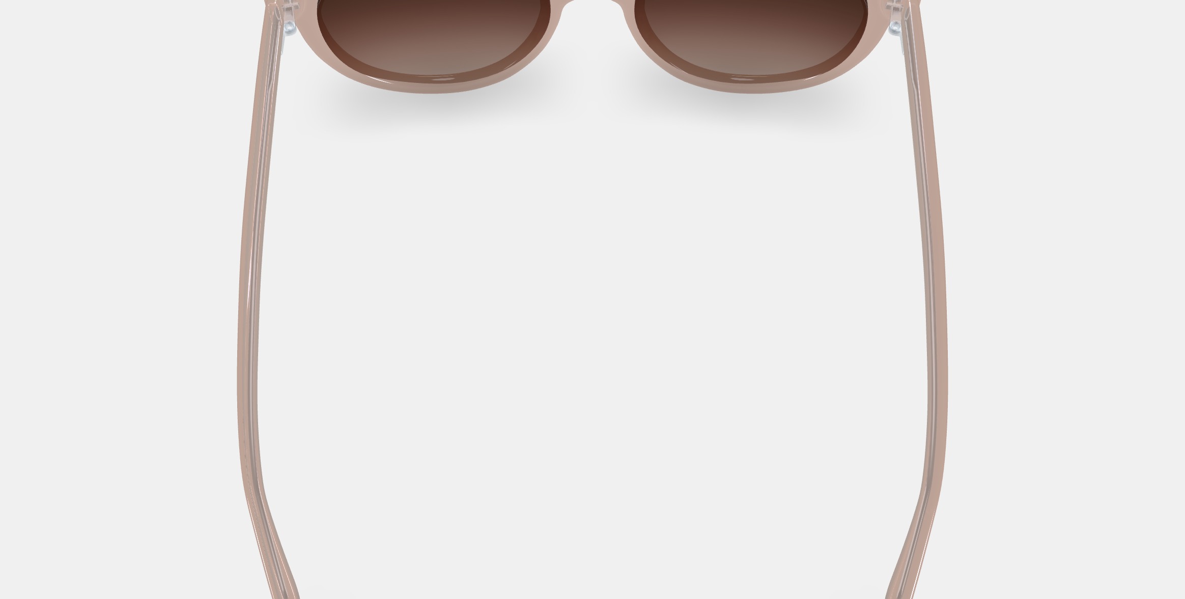 Raina Sunglasses in Elderflower Crystal 3D model_4