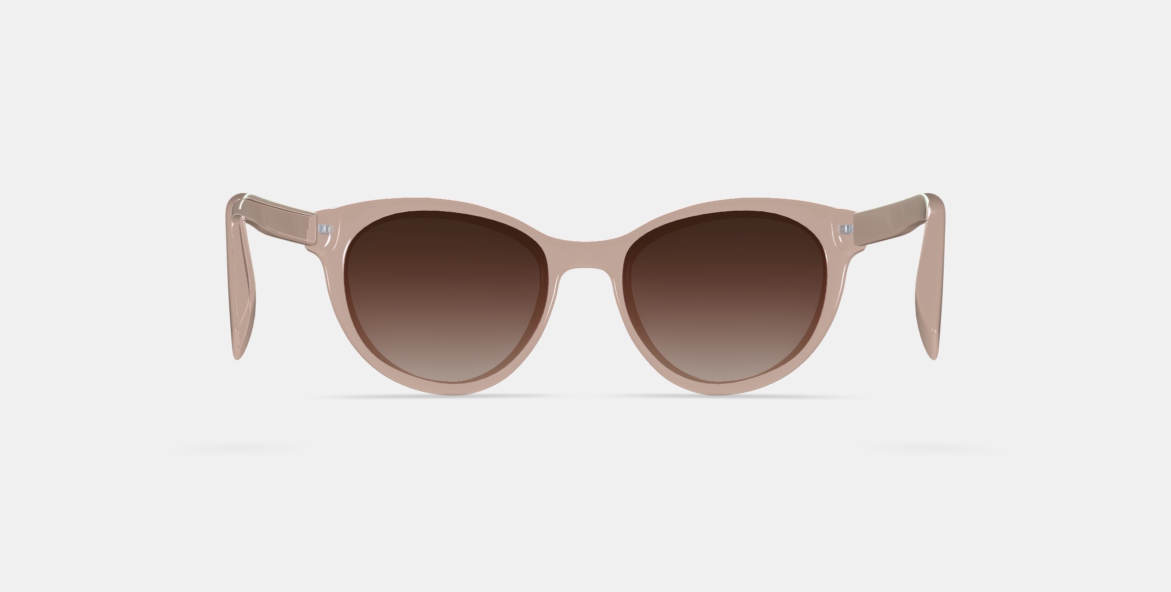 Raina Sunglasses in Elderflower Crystal 3D model_15