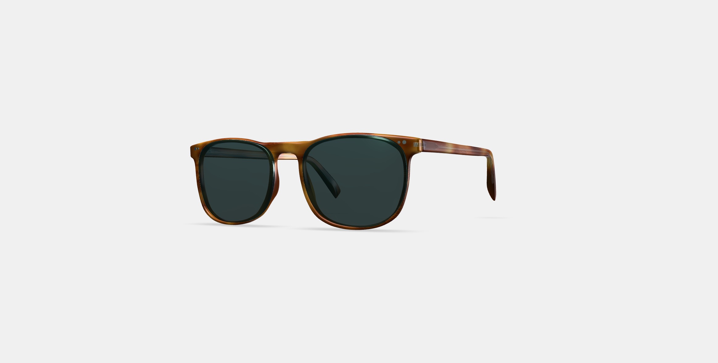 Alvin Sunglasses in English Oak Matte 3D model_12