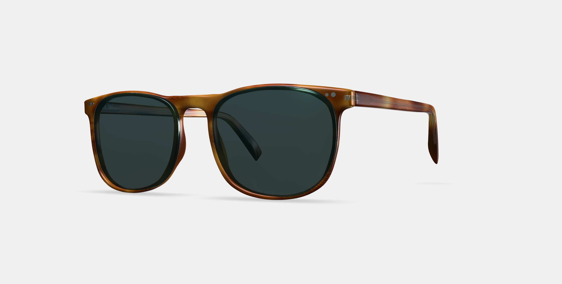 Alvin Sunglasses in English Oak Matte 3D model_13