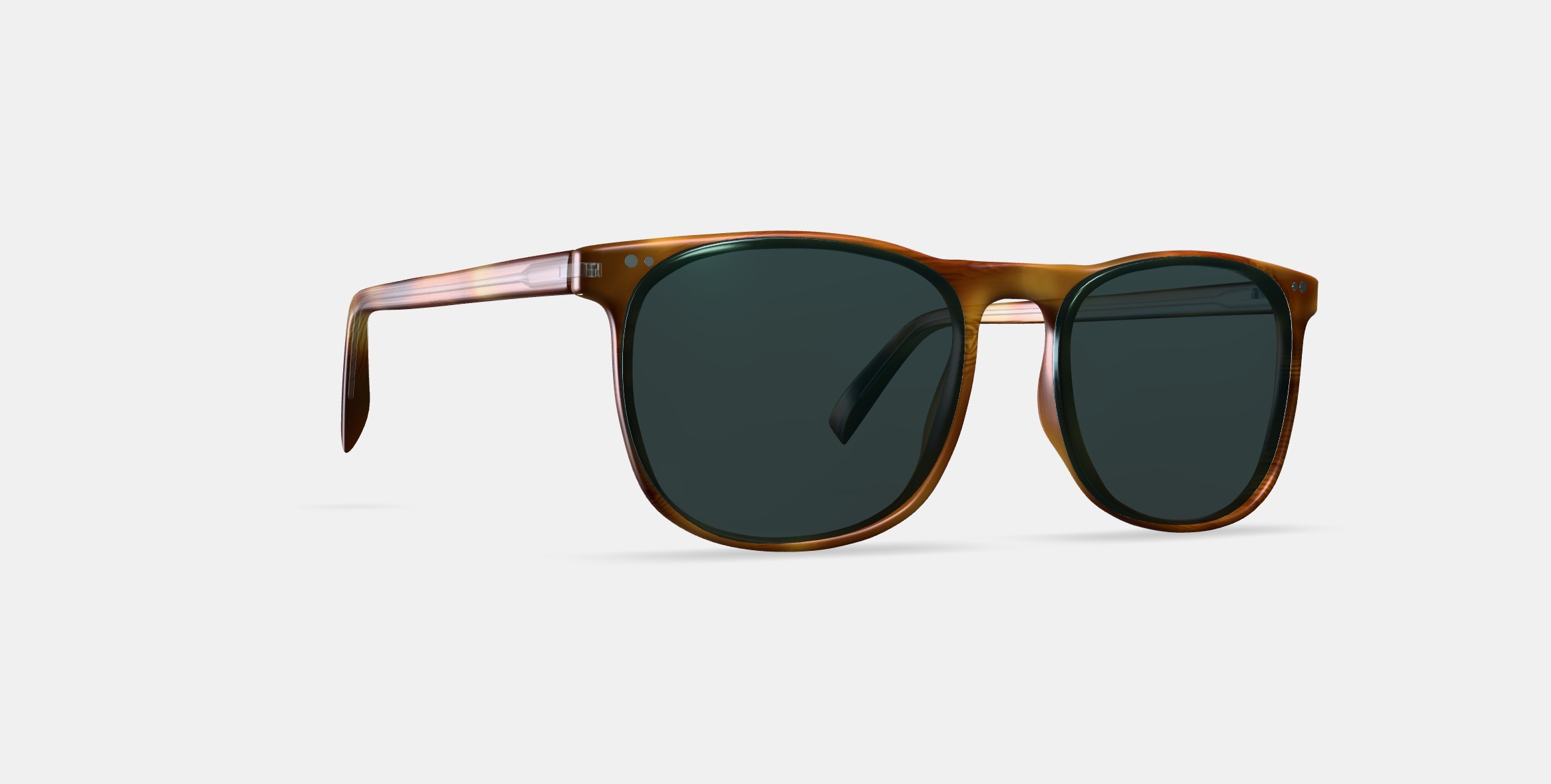 Alvin Sunglasses in English Oak Matte 3D model_9