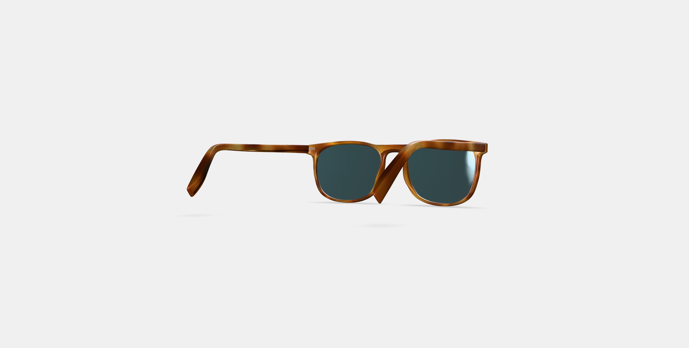 Alvin Sunglasses in English Oak Matte 3D model_5