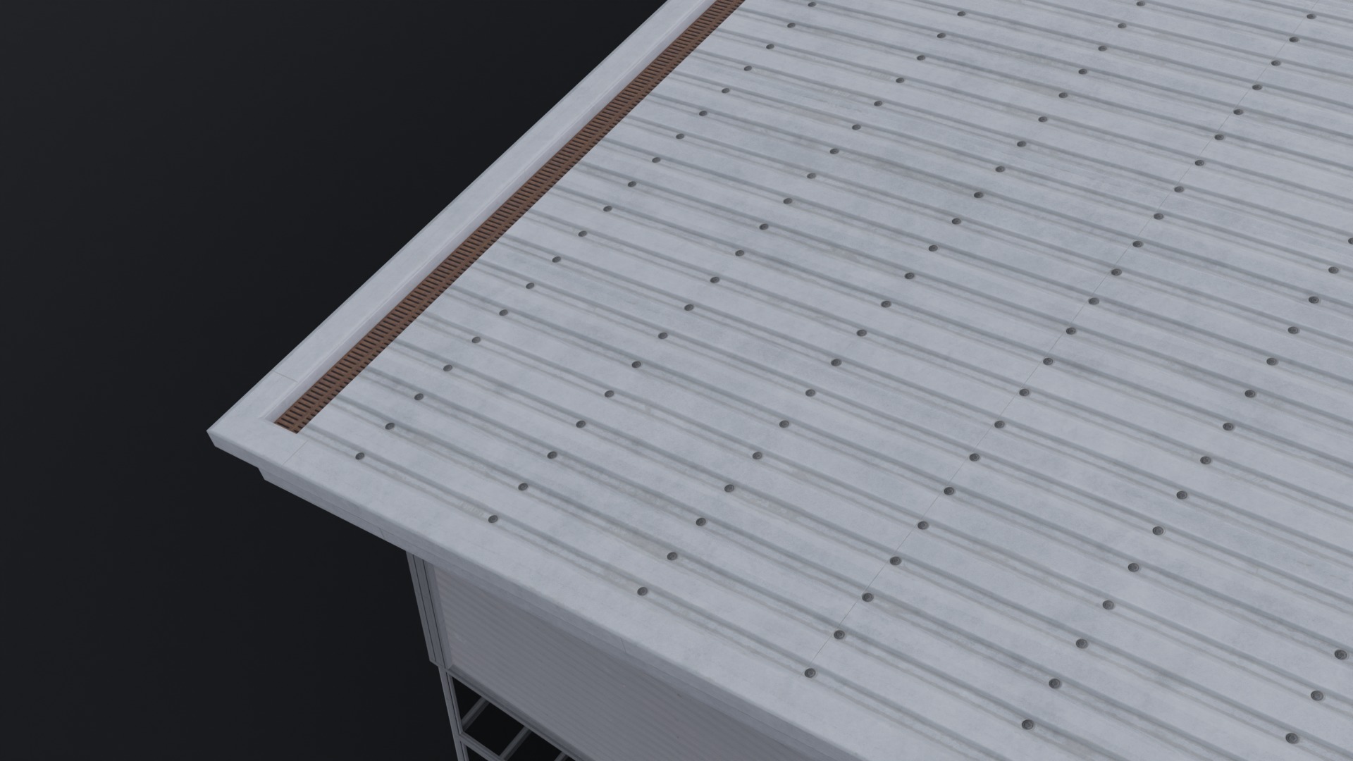 Warehouse 6 Low-poly 3D model_6