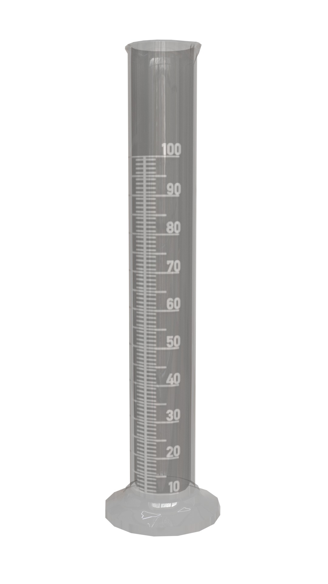 chemistry lab flask Low-poly 3D model_3