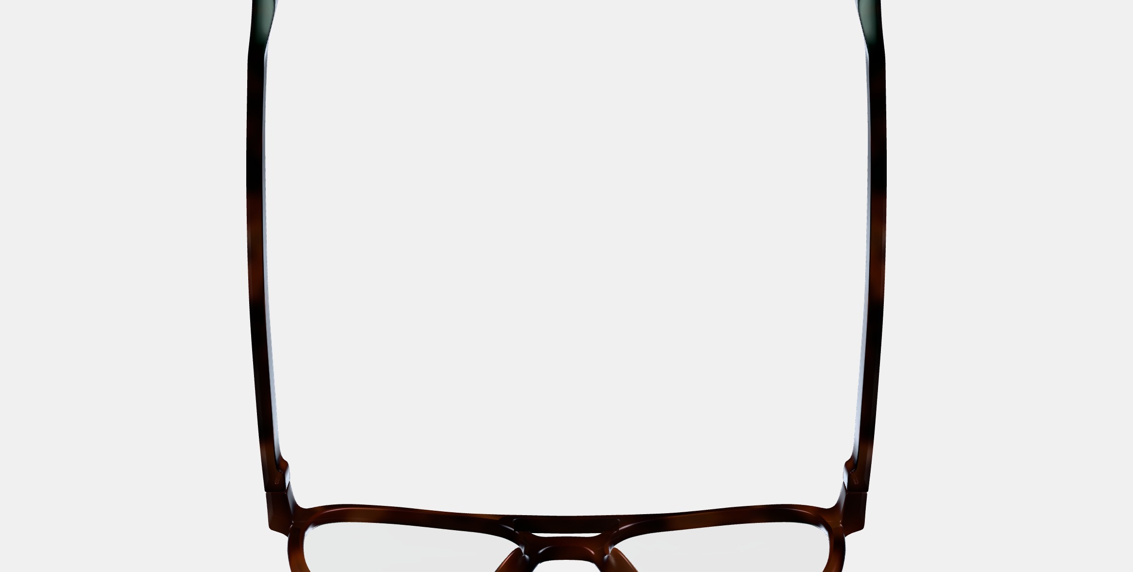 Fielder Eyeglasses in Cognac Tortoise Matte 3D model_8