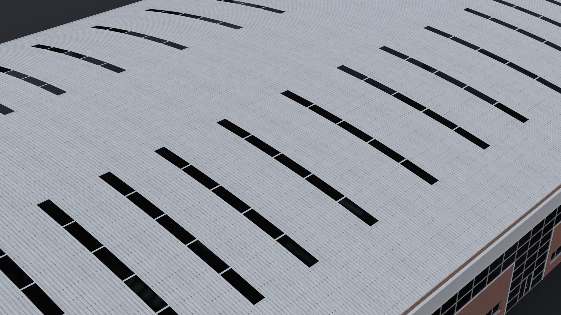 Warehouse 7 Low-poly 3D model_6