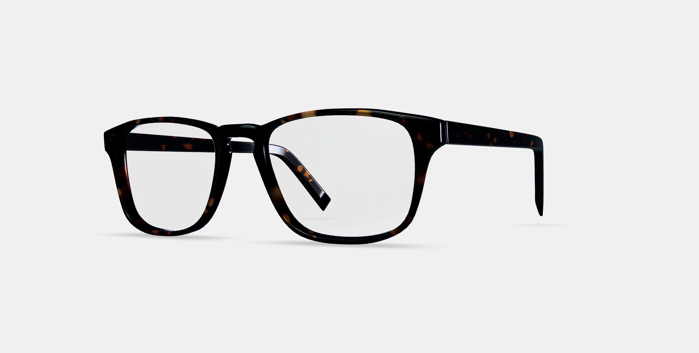 Bensen Eyeglasses in Whiskey Tortoise 3D model_13