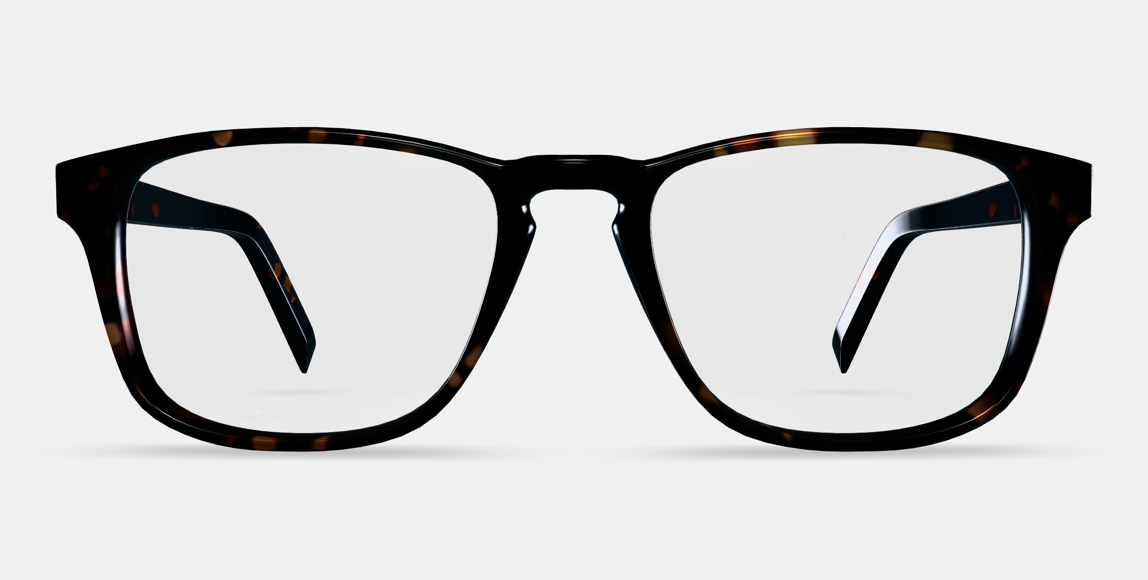 Bensen Eyeglasses in Whiskey Tortoise 3D model_11