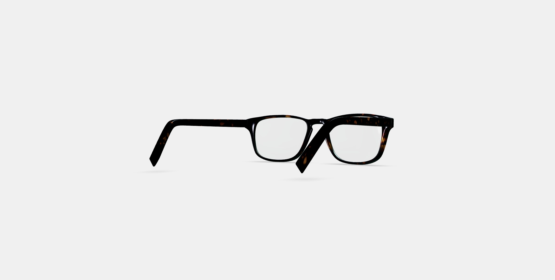 Bensen Eyeglasses in Whiskey Tortoise 3D model_4