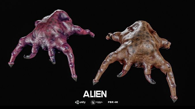3D model Alean 2 Types VR / AR / low-poly | CGTrader