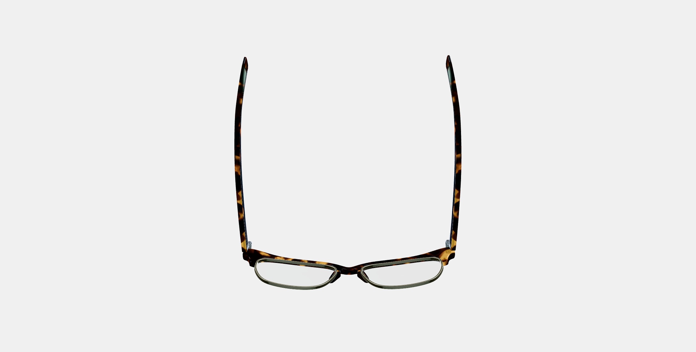 Ames Eyeglasses in Whiskey Tortoise with Riesling 3D model_7