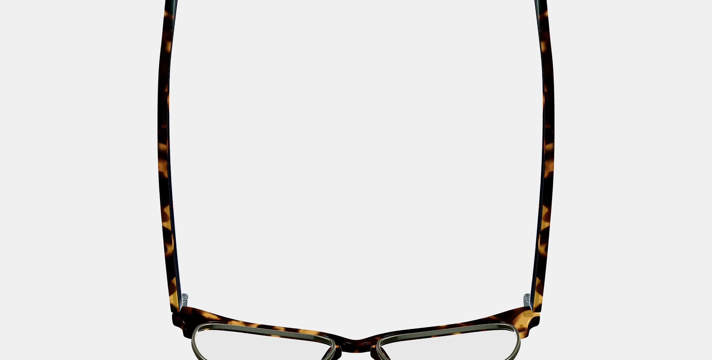 Ames Eyeglasses in Whiskey Tortoise with Riesling 3D model_8
