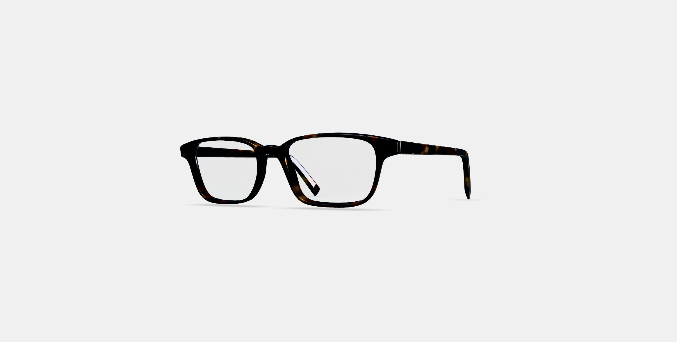 Crane Eyeglasses in Whiskey Tortoise 3D model_12
