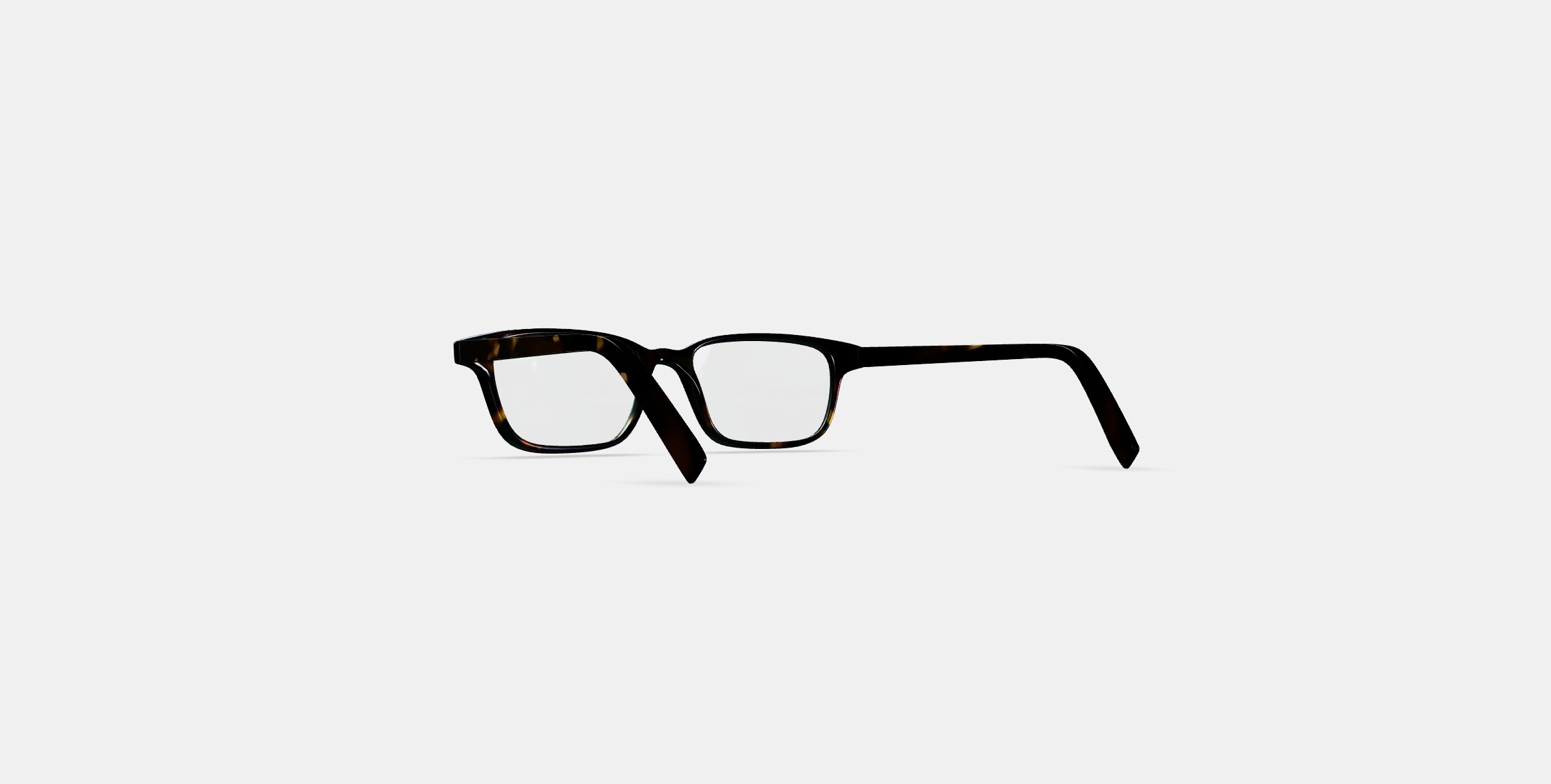 Crane Eyeglasses in Whiskey Tortoise 3D model_16