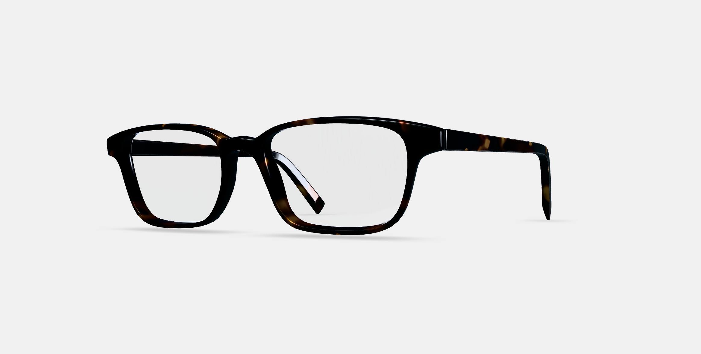 Crane Eyeglasses in Whiskey Tortoise 3D model_13