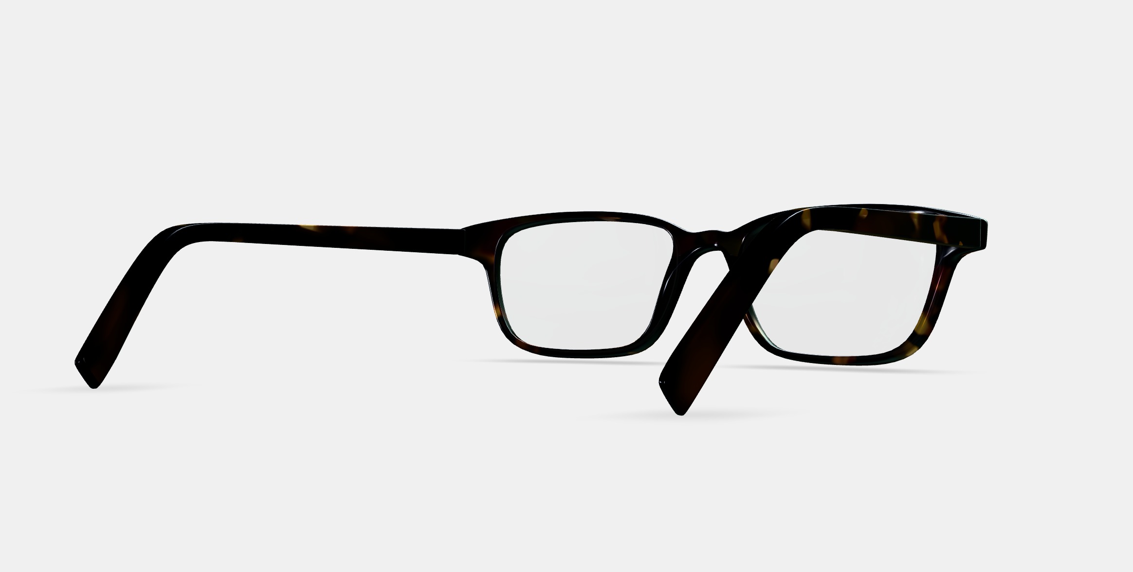 Crane Eyeglasses in Whiskey Tortoise 3D model_6