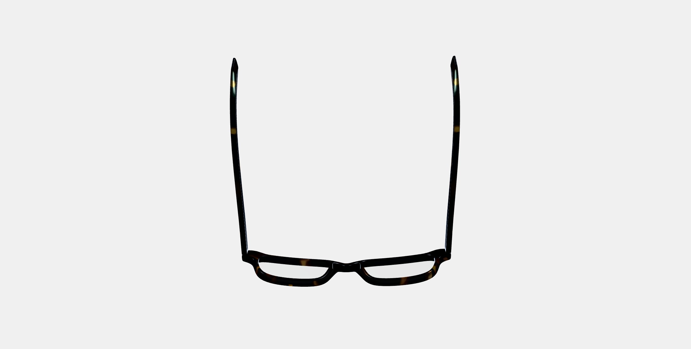 Crane Eyeglasses in Whiskey Tortoise 3D model_7