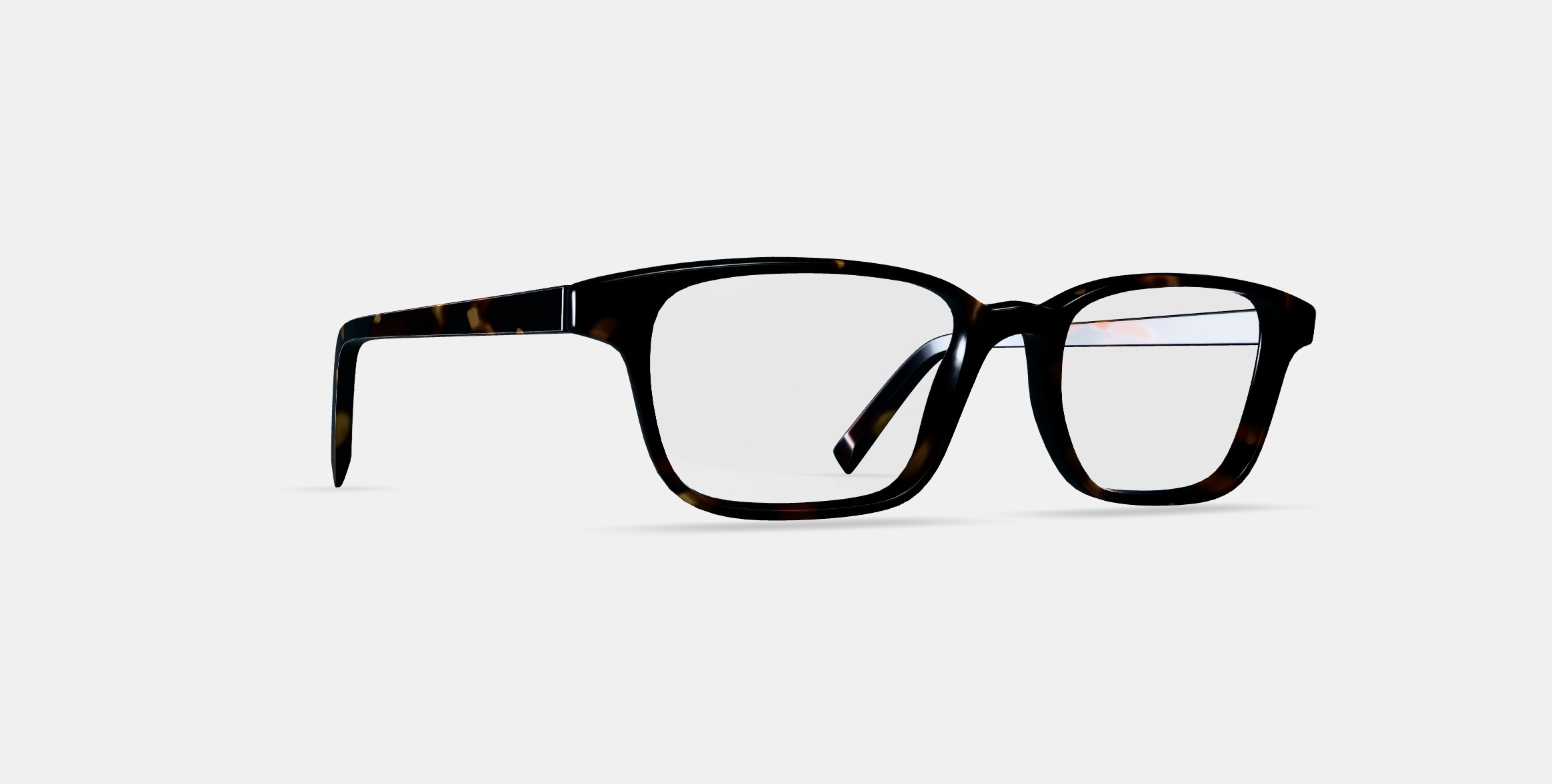 Crane Eyeglasses in Whiskey Tortoise 3D model_9