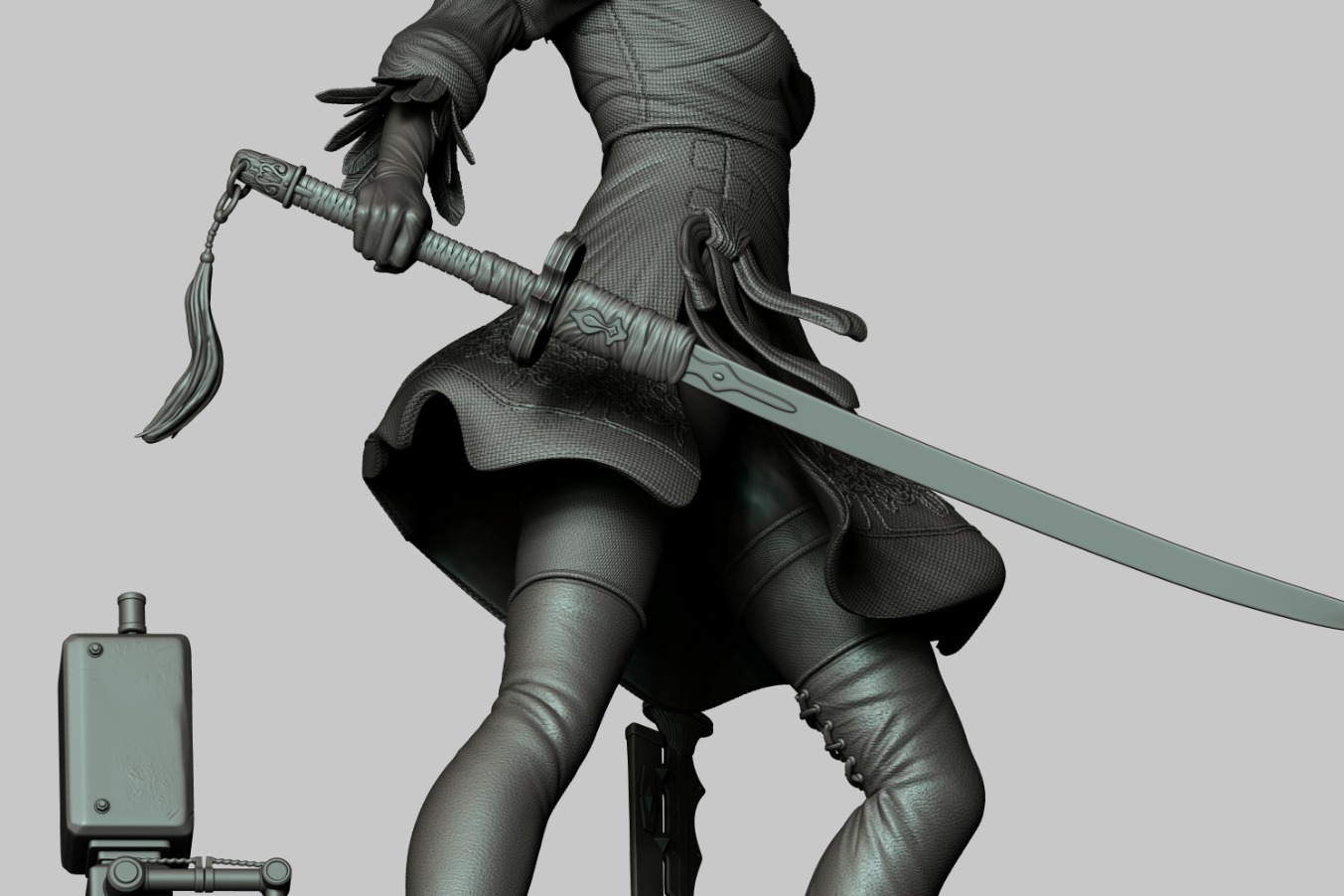 2B - NieR Automata 3D print model_6