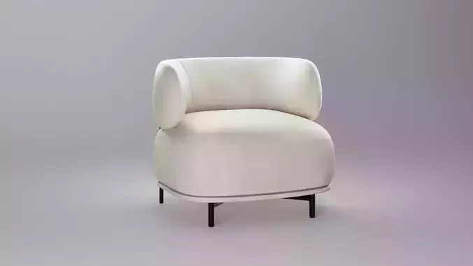 Arm chair Rounded